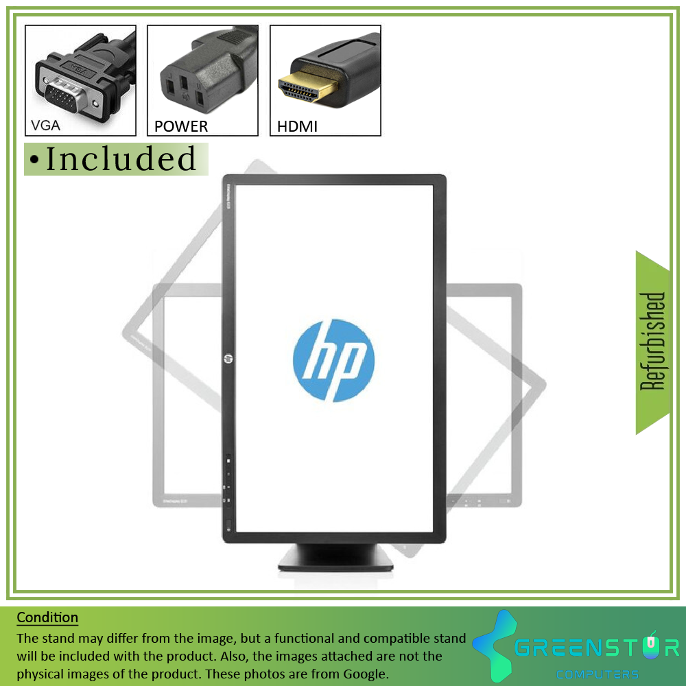  Refurbished(Good) - HP EliteDisplay E232 23" Widescreen 1920x1080 FHD LED Backlight LCD IPS Monitor